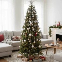 Albero di Natale Russel h240Ø80cm PE+PVC