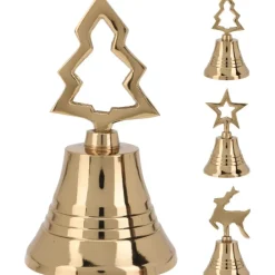 Campanella in Alluminio 5x10 Cm Oro. Pezzo Singolo