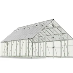 Canopia Balance Ibrida Serra Da Giardino in Policarbonato 724X304X257 cm Argento