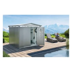 Casetta da Giardino in Metallo PANORAMA 1 Porta Standard Biohort