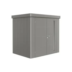 Casetta da Giardino in Metallo NEO 1B Biohort con Porta a Due Battenti
