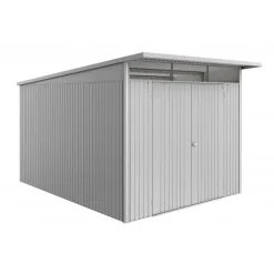 Casetta da Giardino in Metallo AVANTGARDE A8 ECO Biohort con Porta a Due Battenti