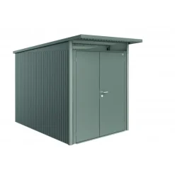 Casetta da Giardino in Metallo AVANTGARDE A3 Biohort con Porta a Due Battenti
