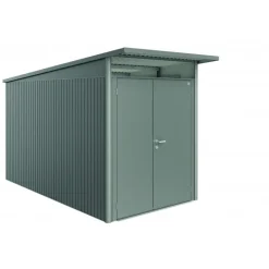 Casetta da Giardino in Metallo AVANTGARDE A4 Biohort con Porta a Due Battenti
