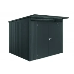 Casetta da Giardino in Metallo AVANTGARDE A6 Biohort con Porta a Due Battenti
