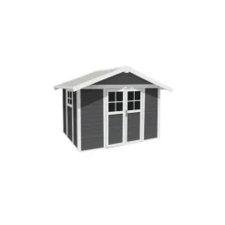 Casetta da Giardino in Resina DECO 7 GREY Grosfillex