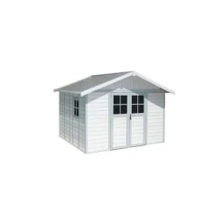Casetta da Giardino in Resina DECO 11 WHITE Grosfillex