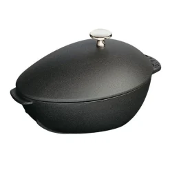 Cozziera 25 cm Nera in Ghisa