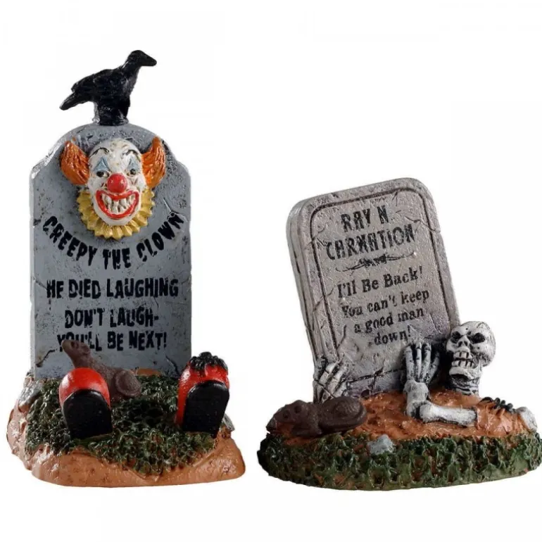 Crazy Headstones Set Of 2 Cod. 04711