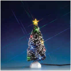 Evergreen Tree with 12 Multi Light B/O 4.5V Cod. 74266