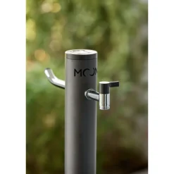 Fontana da Giardino Aquapoint Moon da Interrare Grigio Antracite