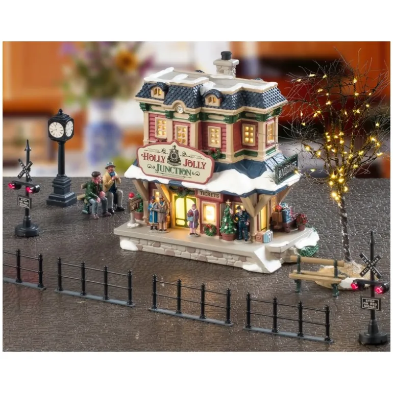 Holly Jolly Junction Set con Alimentatore 4.5V Cod. 56672