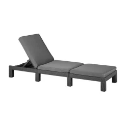 Keter Lettino Sdraio Con Cuscino DAYTONA Grafite