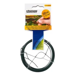 Stocker Filo zincato plastificato Ø1,2 mm 20 m