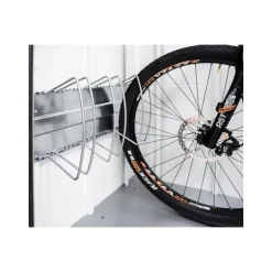 Telaio Porta Bici Bike Holder per Casetta in Metallo Biohort