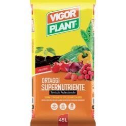 Terriccio Ortaggi Supernutriente 45 litri Vigorplant