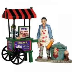 Zombie Brains Foodcart Set Of 2 Cod. 52311